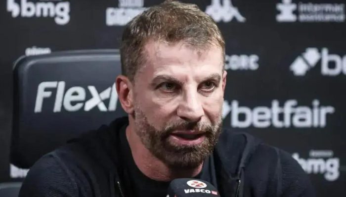 Presidente do Vasco, Pedrinho, fala sobre cautela na busca por investidores