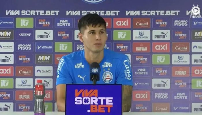 Ramos Mingo destaca alegria em jogar com a频ência do Bahia