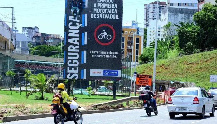 Redução de 37% nas mortes de motociclistas no trânsito de Salvador em 2025