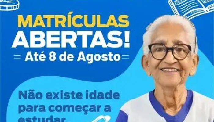 Rematrículas da EJAI começam em Eunápolis; Inscreva-se até 8 de agosto!