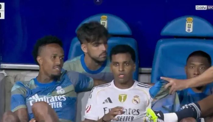 Rodrygo explode com substituição no Real Madrid e xinga técnico Xabi Alonso