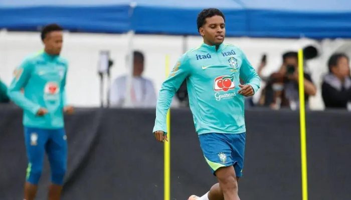 Rodrygo revela objetivo da Seleção com Ancelotti: trazer torcedor de volta