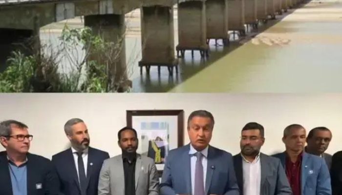 Rui Costa anuncia demolição da ponte do Jequitinhonha e nova construção em um ano