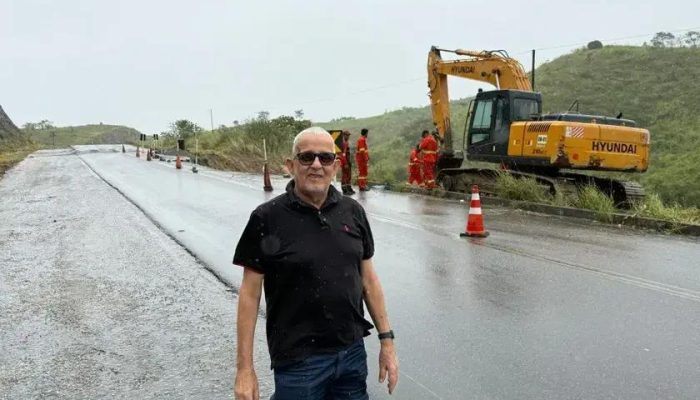 SEINFRA inicia reparo urgente na BA-680 entre Potiraguá e BR-101