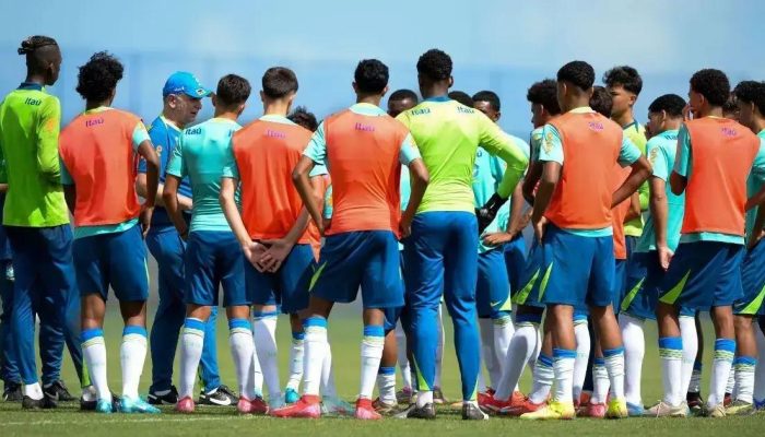 Seleção Brasileira Sub-15 estreia na Copa 2 de Julho em Salvador