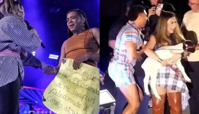 Simone Mendes dá perdão a fã e ganha bezerro em show na Bahia