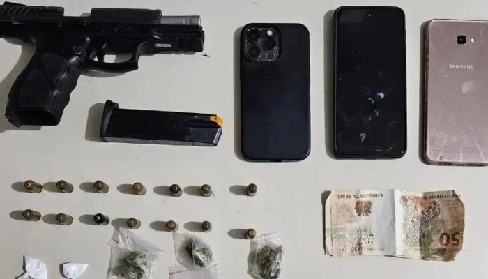 Suspeito de tráfico é preso com pistola na região de Salvador