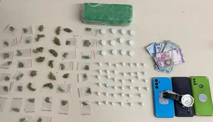 Suspeito de tráfico é preso pela polícia militar em Cajazeiras, veja detalhes