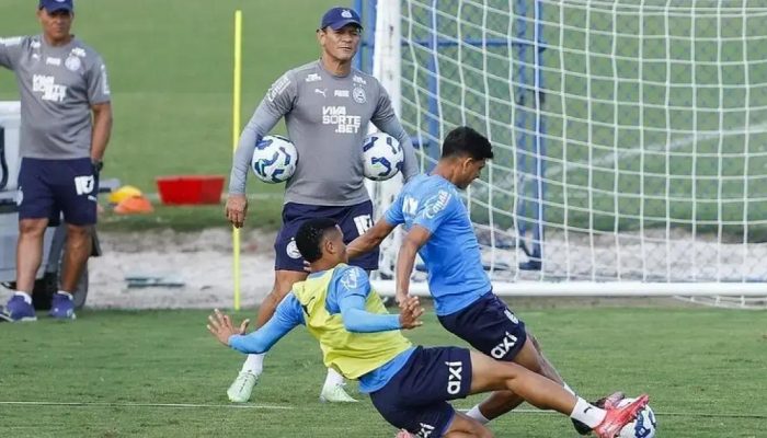 Treino tático do Bahia intensifica preparação para duelo na Copa do Nordeste