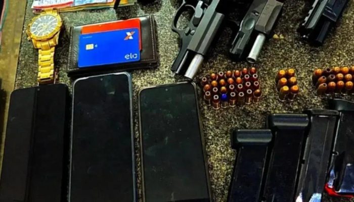 Trio é preso com armas e drogas na BR-101 em Santo Antônio de Jesus