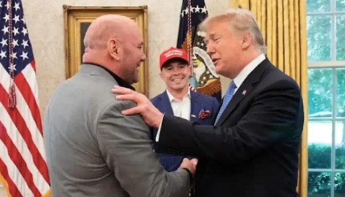 Trump anuncia evento do UFC na Casa Branca para seu aniversário em 2026