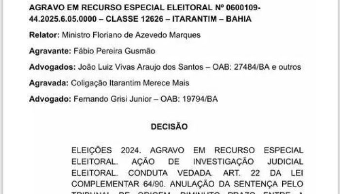 Vereador chama de fake news negativa sobre recurso do prefeito