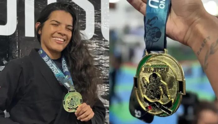 Victória Brandão Brilha e Leva Ouro em Campeonato Sul-Americano de Jiu-Jitsu