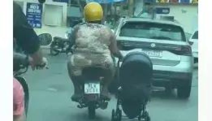 Vídeo de mulher na garupa de moto viraliza no Baianão