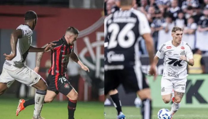 Vitória e Santos: confronto decisivo na luta contra o Z4 na Série A