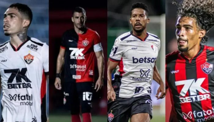 Vitória enfrenta Santos com desfalques importantes no elenco