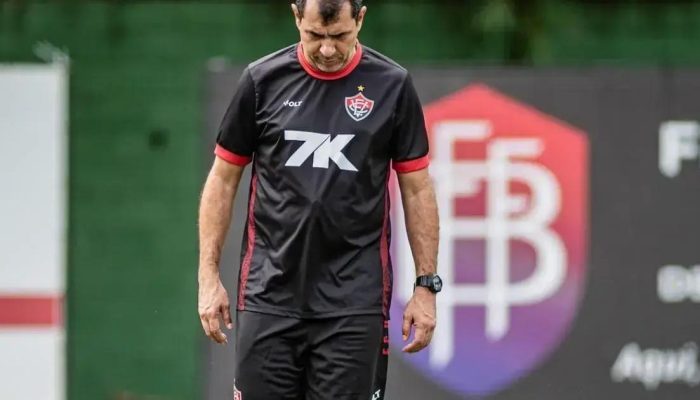 Vitória retoma treinos para jogo contra o Botafogo no Brasileiro