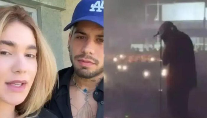 Zé Felipe chora em show após separação de Virginia Fonseca